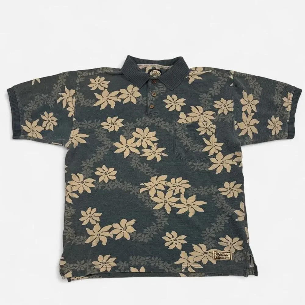 Vintage tommy bahama floral cotton